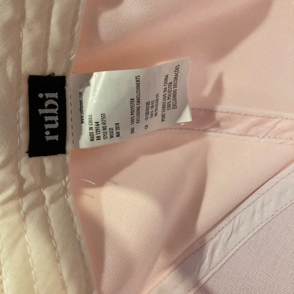 Light Pink Rose  Baseball Hat - Picture 5 of 5